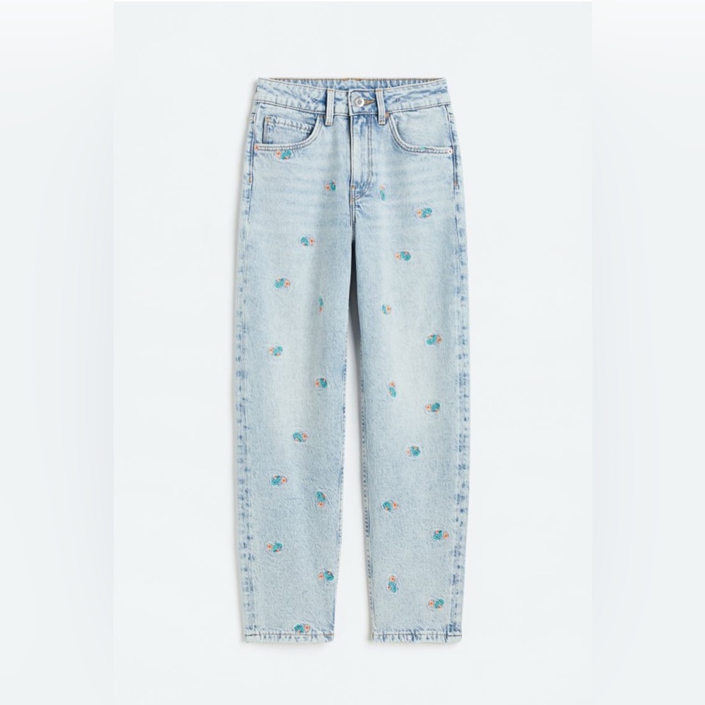 H&M Relaxed Tapered Fit Jeans SIZE 14 (11-12Y)
